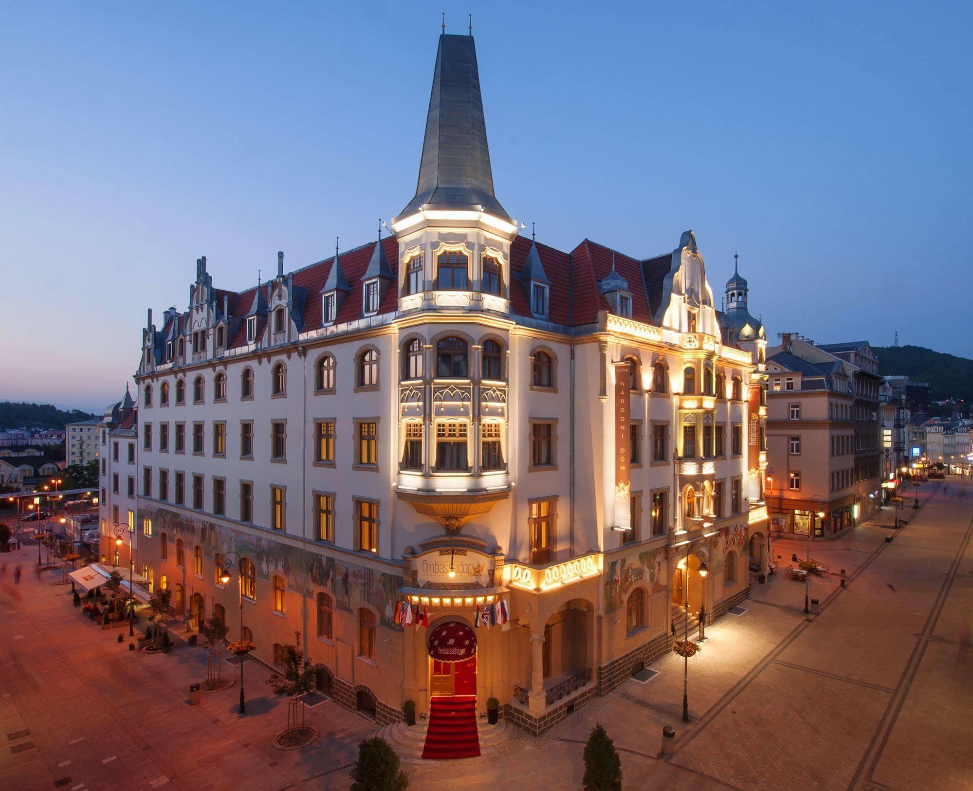 Grandhotel Ambassador Narodni Dum Karlovy Vary Eksteriør bilde